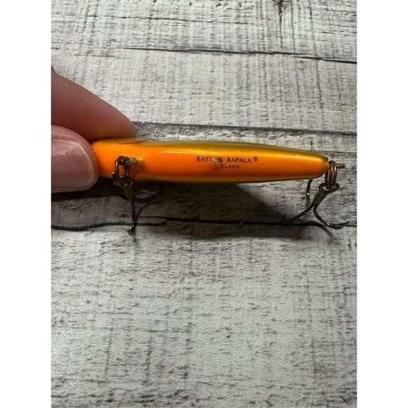 Fishing Lure Crankbait Rattlin Rapala Ireland Chrome - Picture 3 of 3